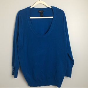 Lane Bryant Deep Scoop Neck Sweater Size 22/24W